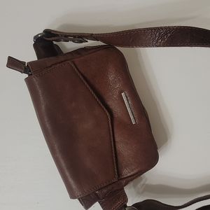 SPIKES & SPARROW leather fanny pack